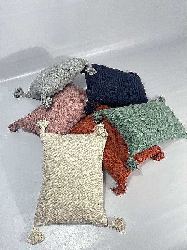 Capa para almofada Bossa baguete blush