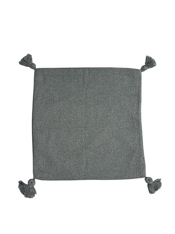 Capa para almofada Bossa quadrada cinza