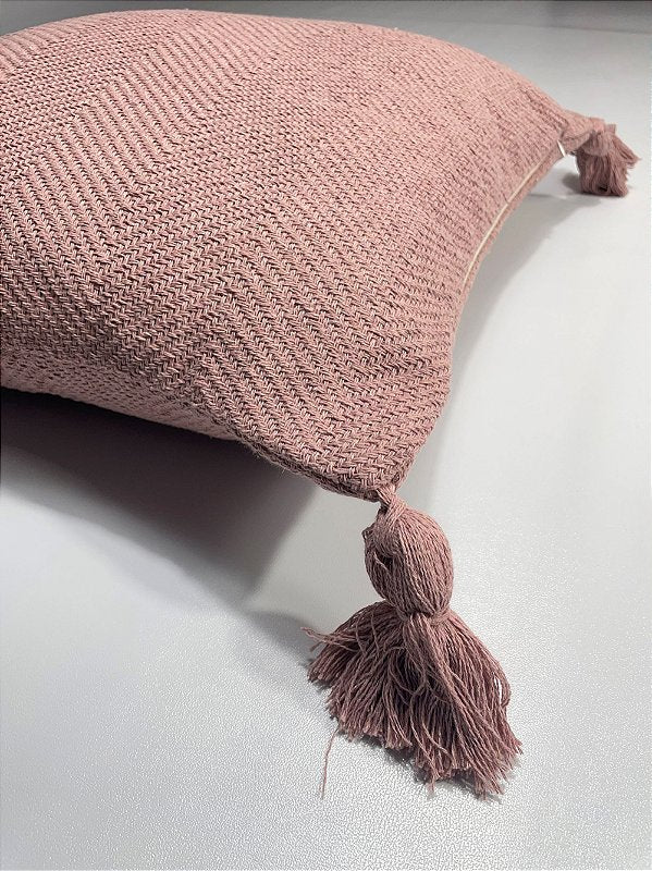 Capa para almofada Bossa quadrada blush