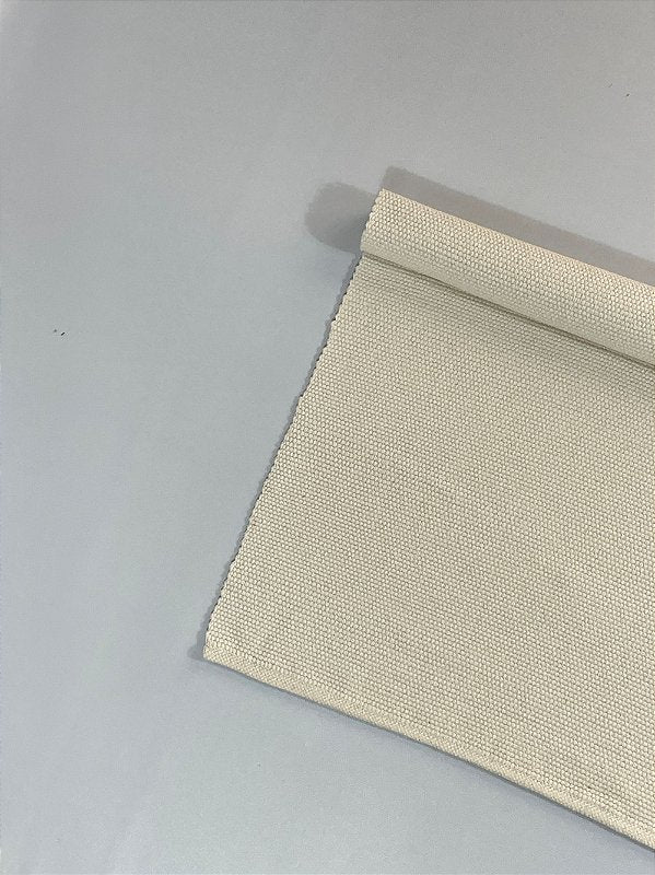 Tapetinho de linha liso cru 50 x 80 cm