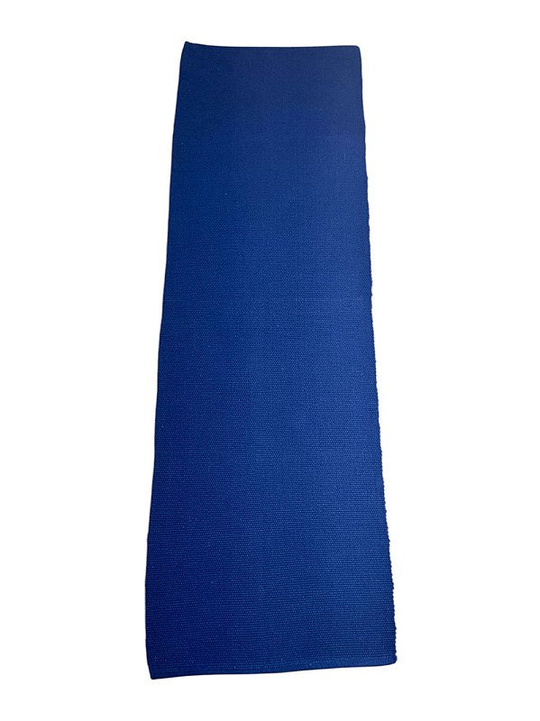 Tapete passadeira de linha liso petróleo 50 x 150 cm