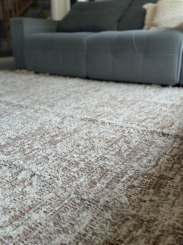 Tapete Felpudo Mega Duplo 200x300 caramelo