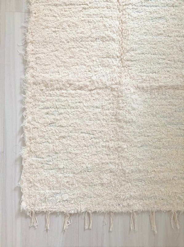 Passadeira Felpuda cru 50 x 150 cm