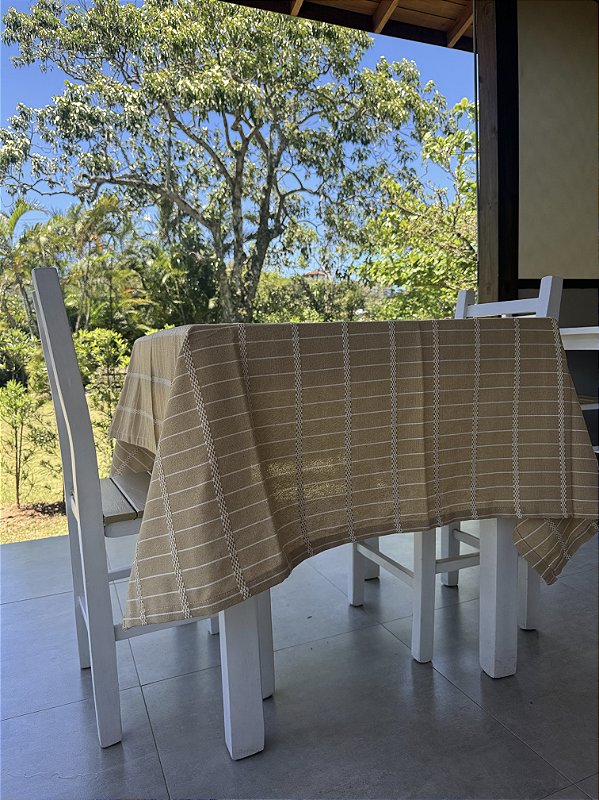 Toalha de Mesa Básica Azul 150x150