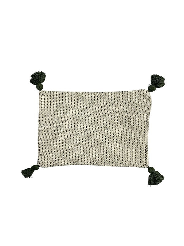 Capa para almofada Amelie baguete cinza
