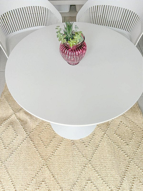 Tapete artesanal em sisal natural 150 X 200 cm