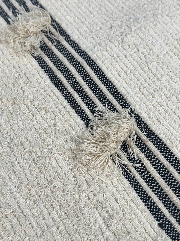 Tapete Felpudo Lúdico Sensorial Preto 100x150