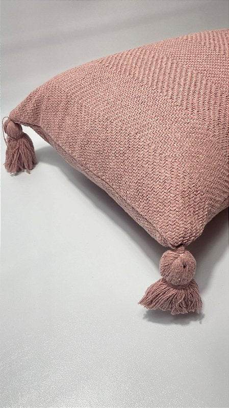 Capa para almofada Bossa baguete blush