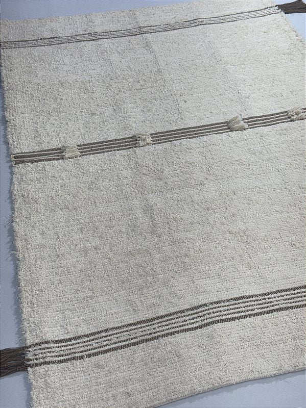 Tapete Felpudo Lúdico Sensorial Bege 100x150