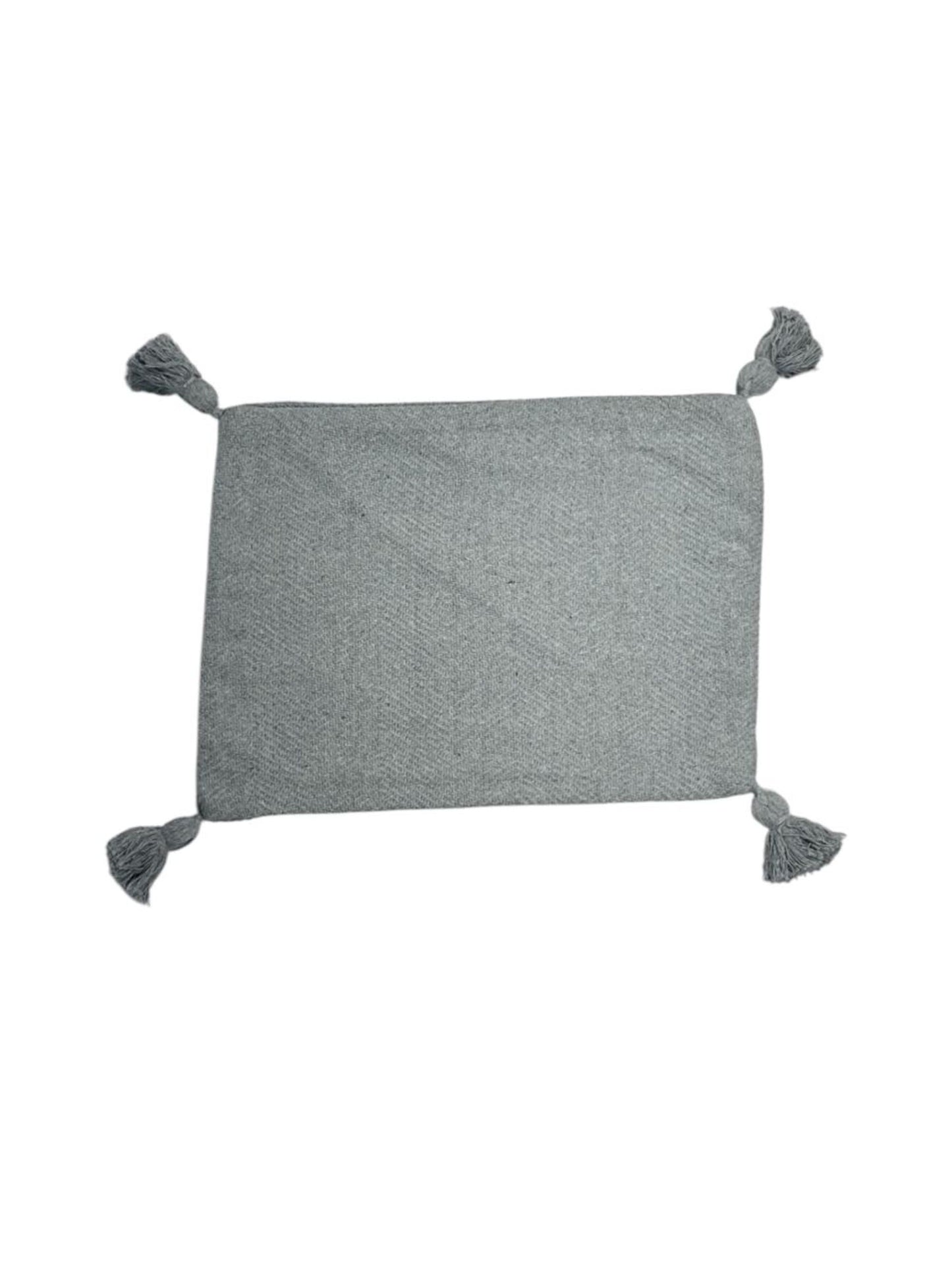 Capa de almofada Bossa baguete cinza