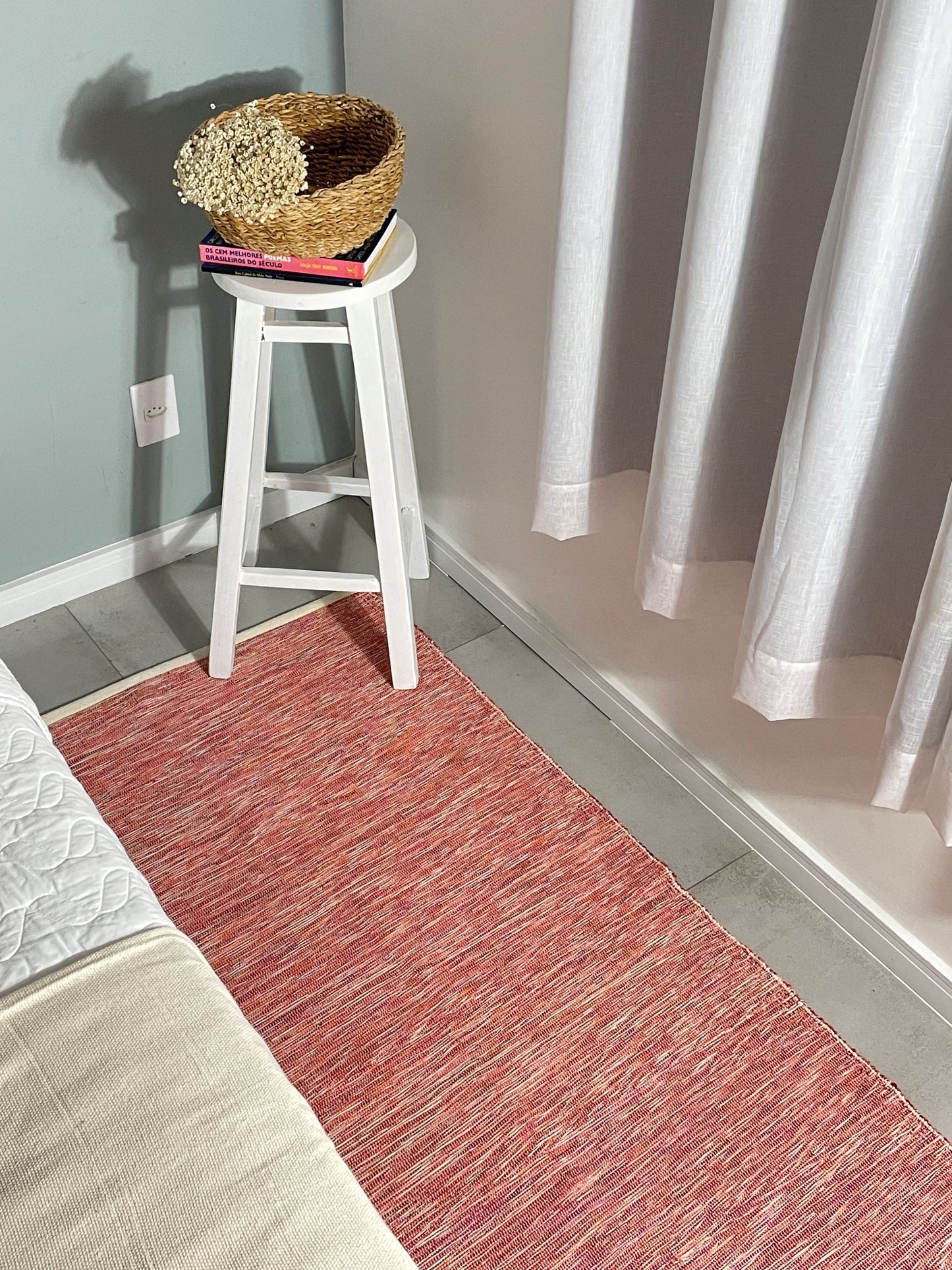 Tapete Blend Cereja Beira Cama