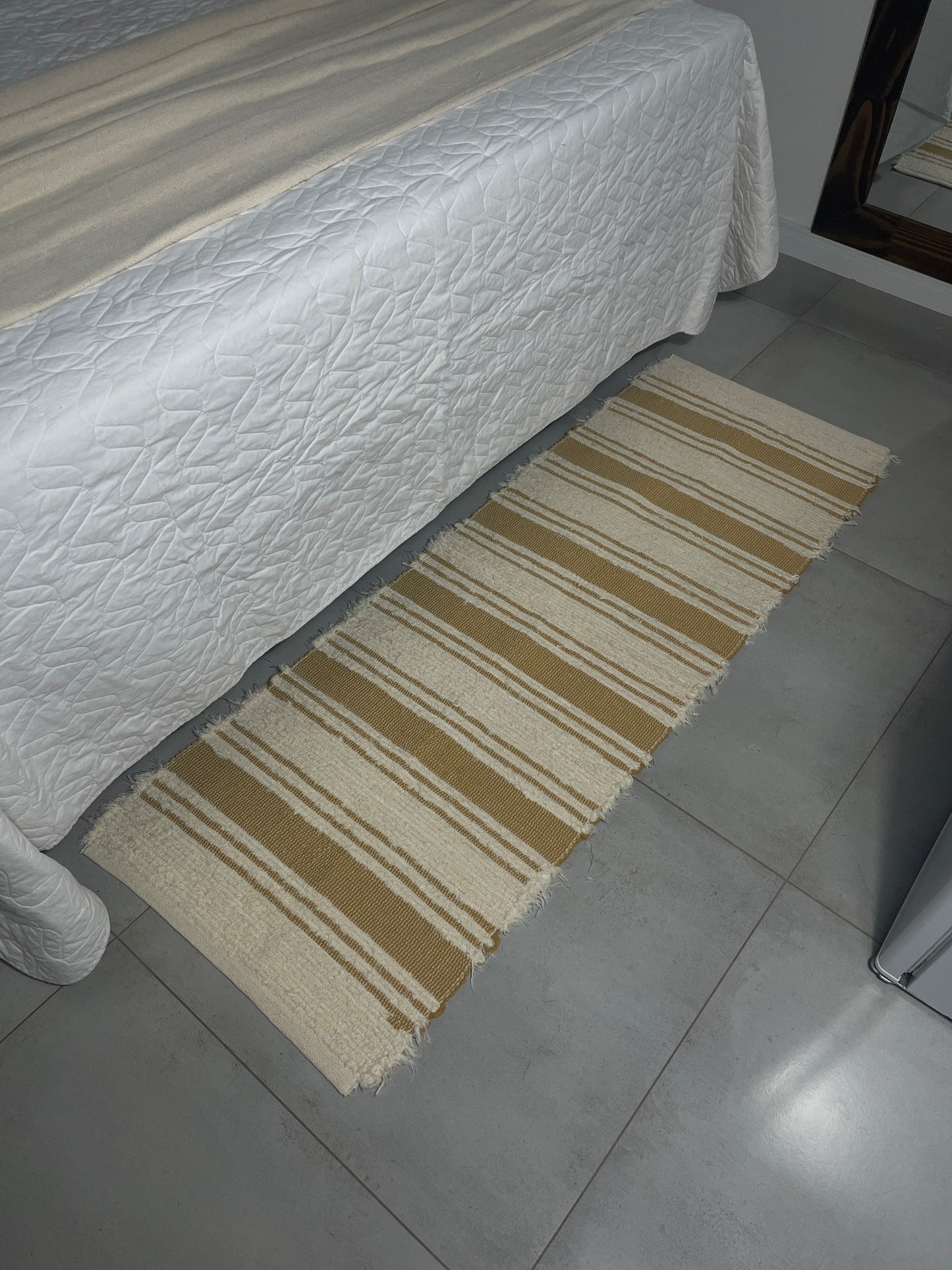 Passadeira Felpuda Mel 50x150