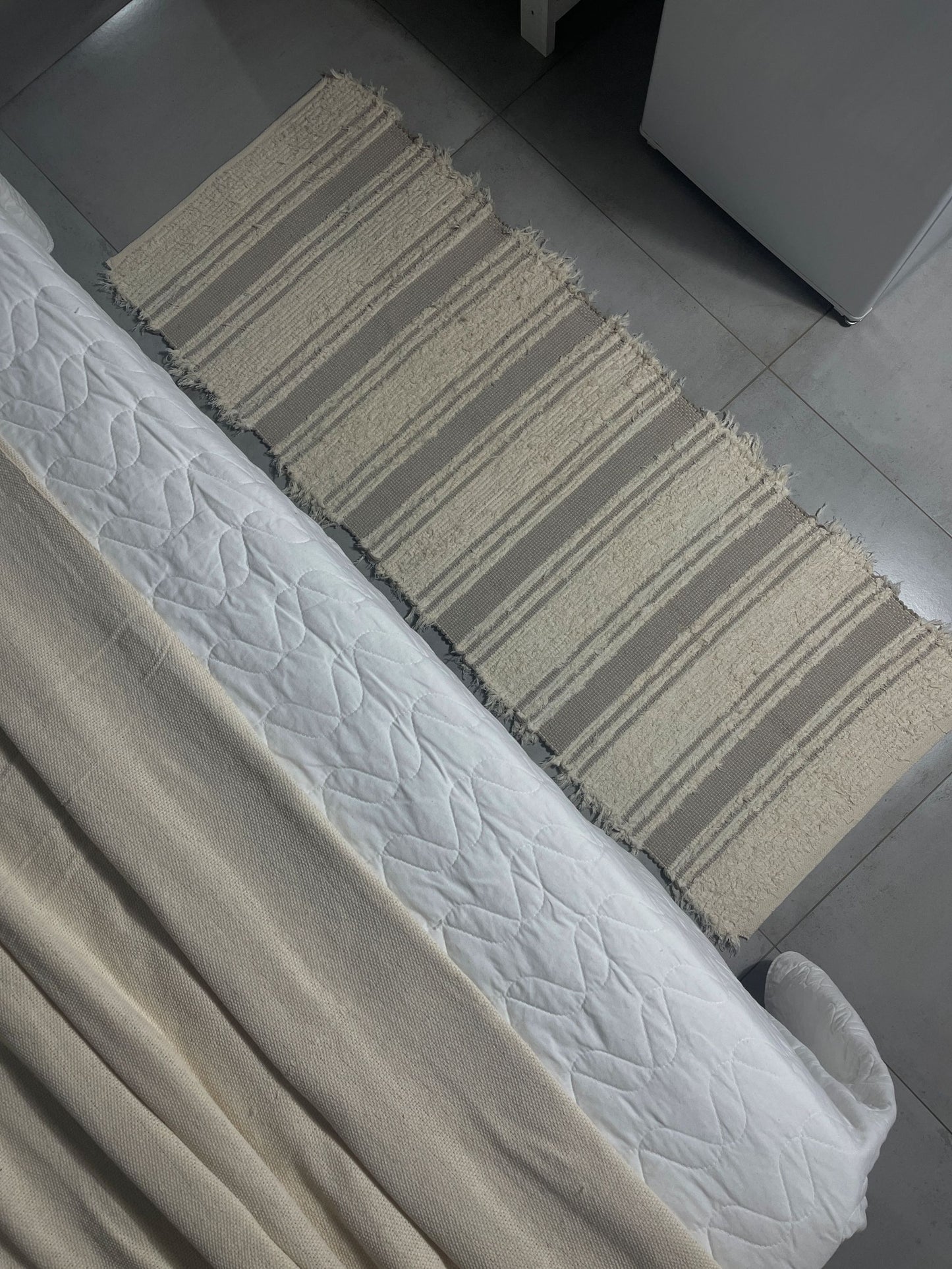 Passadeira Felpuda Peônia 50x150