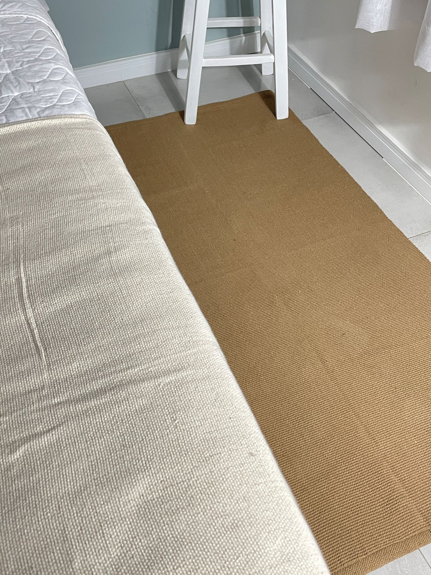 Tapete de Linha Liso Marrom 80x150