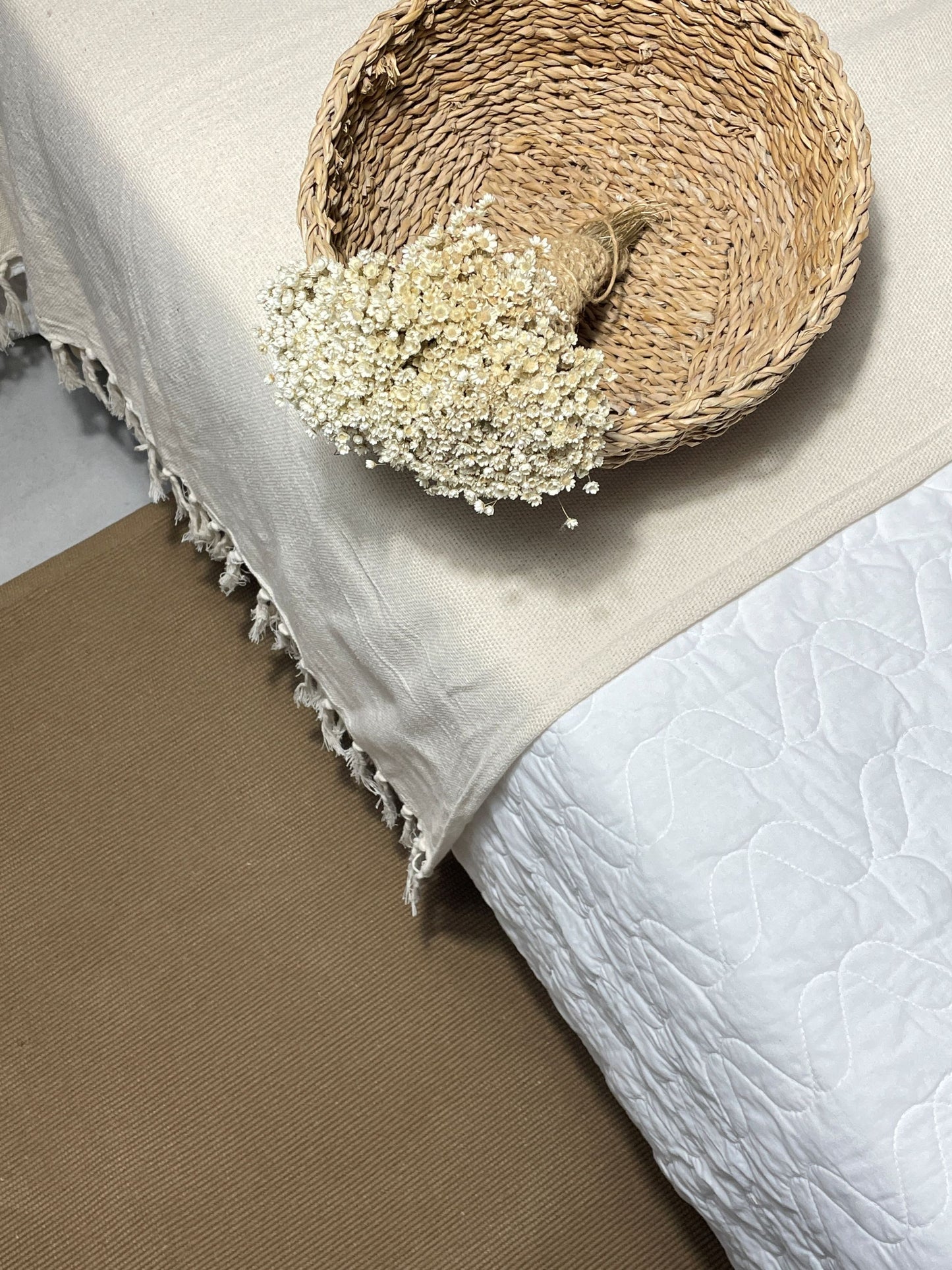 Tapete de Linha Liso Marrom 80x150