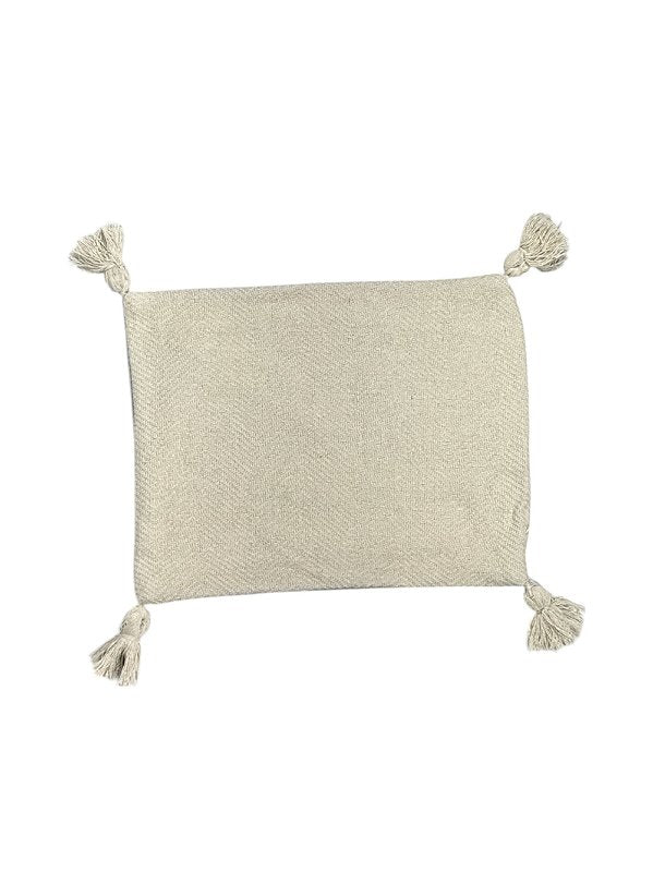 Capa para almofada Bossa quadrada cru