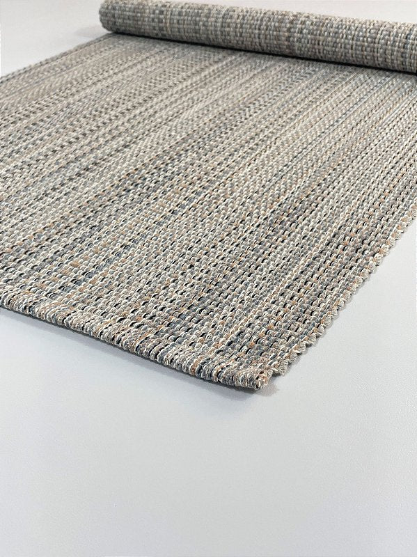 Tapete de Linha Mesclado cinza 50 x 80