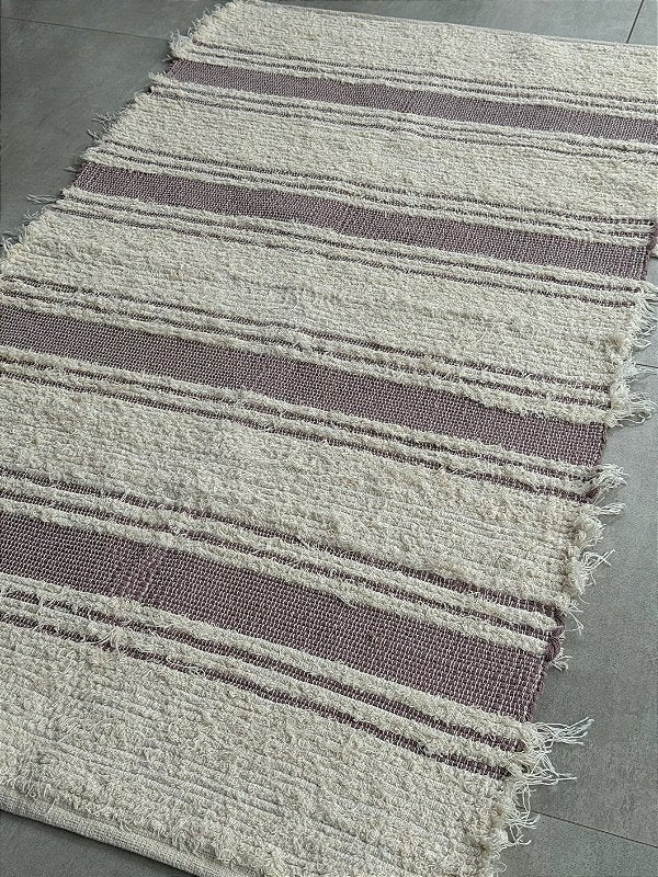 Tapete Beira-cama Felpudo Lavanda 80 x 150