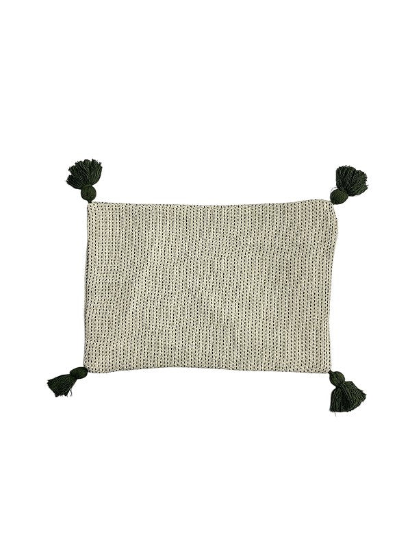 Capa para almofada Amelie baguete verde