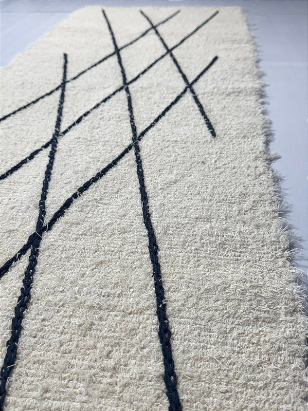 Passadeira Felpuda Waffle 50 x 150 cm
