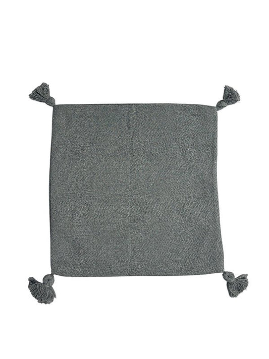 Capa para almofada Bossa quadrada cinza
