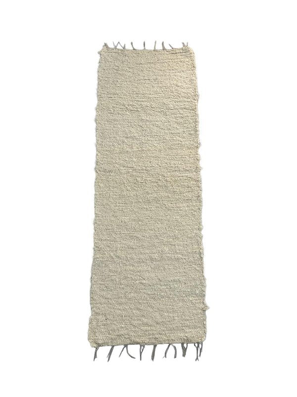 Passadeira Felpuda cru 50 x 150 cm