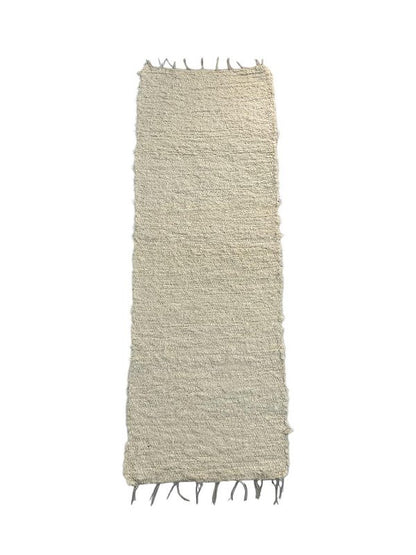 Passadeira Felpuda cru 50 x 150 cm