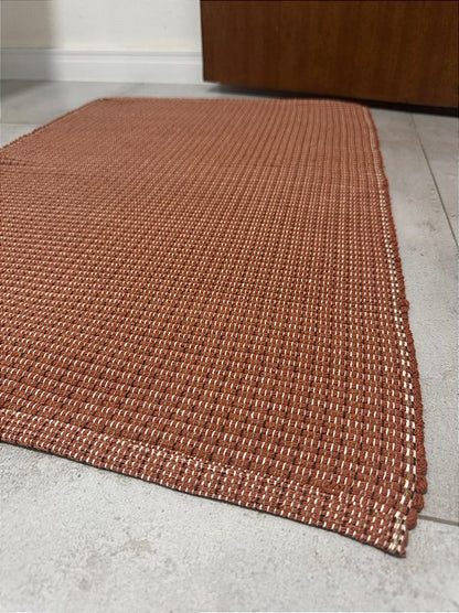 Tapetinho de algodão Terra trama mesclada