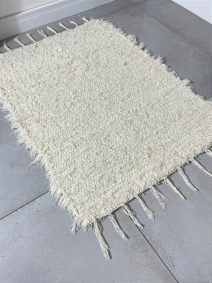 Tapetinho Felpudo cru 50 x 80 cm