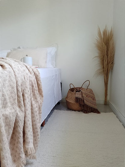 Tapete Beira Cama Felpudo cru 80 x 140 cm