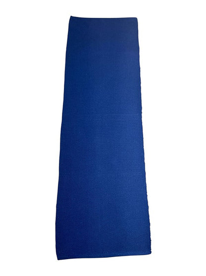 Tapete passadeira de linha liso petróleo 50 x 150 cm