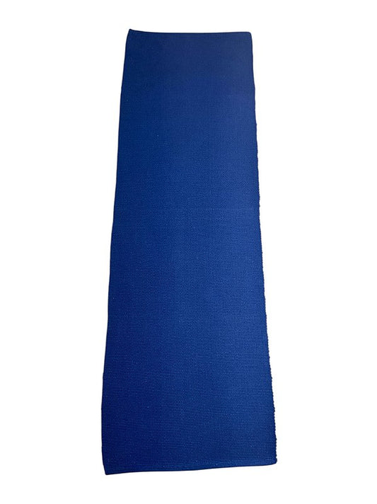Tapete passadeira de linha liso petróleo 50 x 150 cm