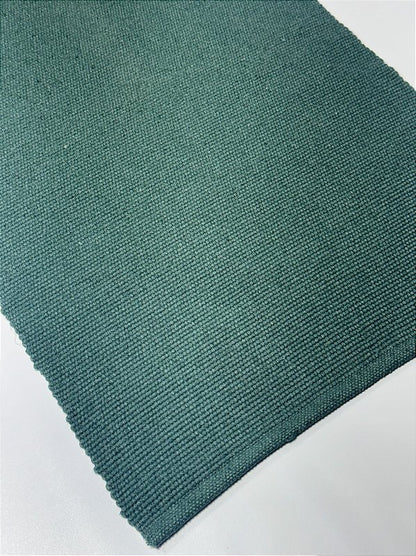 Tapete passadeira de linha liso menta 50 x 150 cm