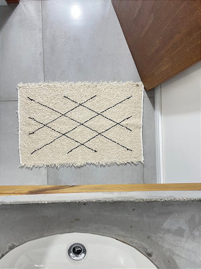 Tapetinho Felpudo Waffle 50 x 80 cm