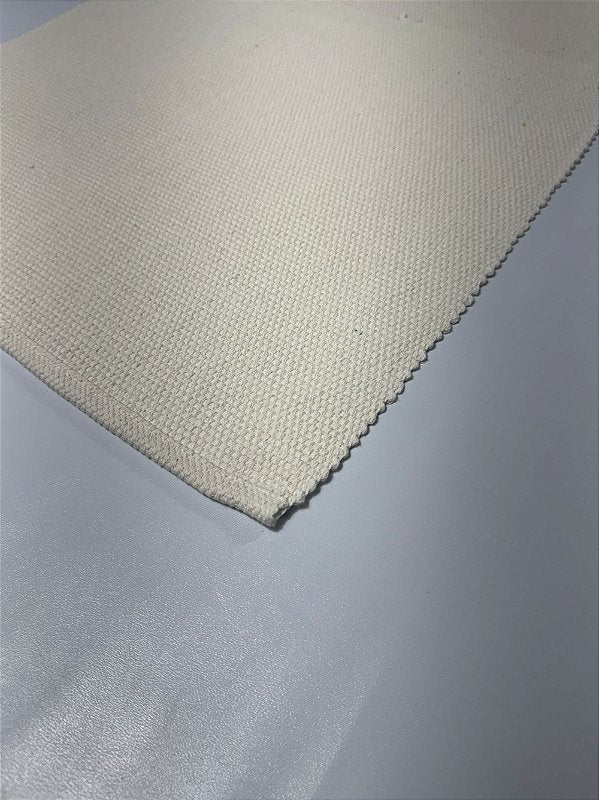 Tapete passadeira longa cru lisa 50 x 200 cm