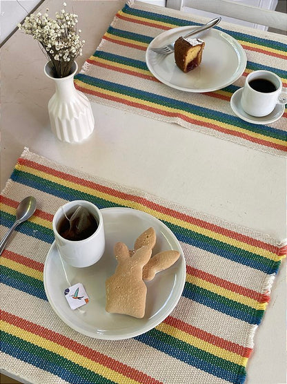 Conjunto Americano Artesanal carrosel com 7 peças