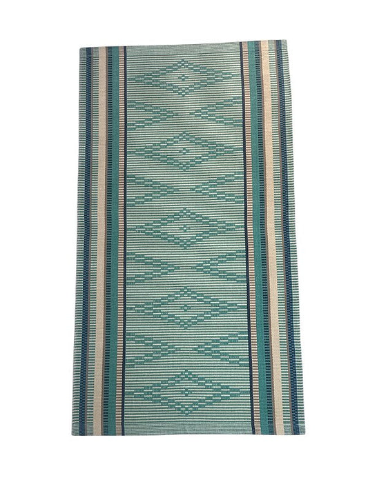 Tapete Curadoria Médio Tribo azul 77 x 140 cm
