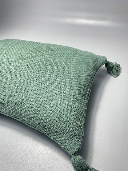 Capa para almofada Bossa baguete menta