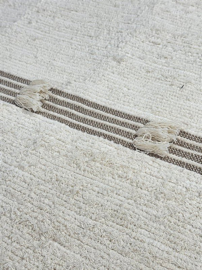 Tapete Felpudo Lúdico Sensorial Bege 100x150