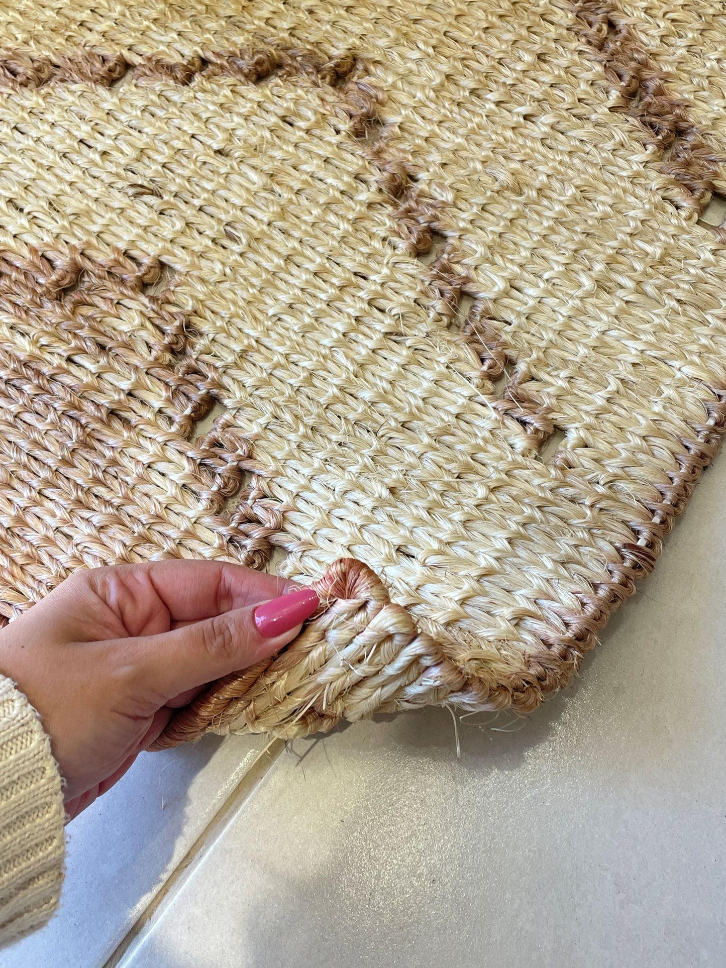 Tapete Capacho de Sisal 50x80