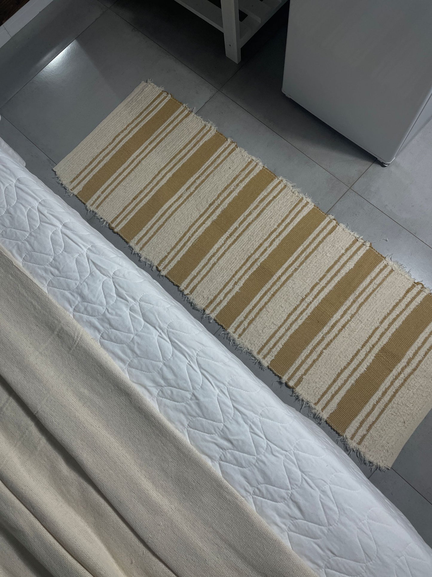 Passadeira Felpuda Mel 50x150