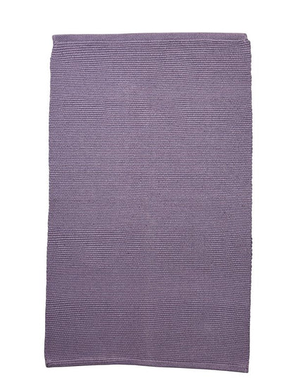 Tapetinho de linha liso lilás 50 x 80 cm