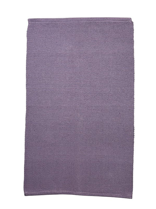 Tapetinho de linha liso lilás 50 x 80 cm