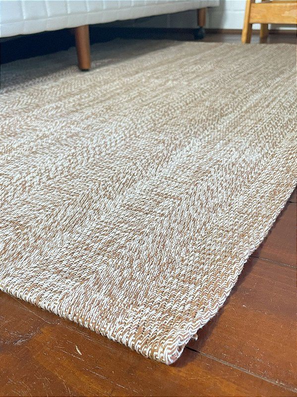 Tapete Curadoria Serra caramelo 95x140