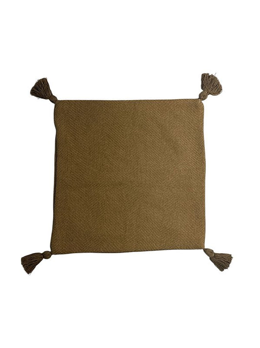 Capa para almofada Bossa quadrada caramelo